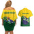 Personalized Brazil Couples Matching Off Shoulder Short Dress and Hawaiian Shirt Toco Toucan Tropical Vibes - Wonder Print Shop