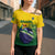 Personalized Brazil Cross Shoulder Shirt Toco Toucan Tropical Vibes - Wonder Print Shop