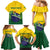 Personalized Brazil Family Matching Mermaid Dress and Hawaiian Shirt Toco Toucan Tropical Vibes - Wonder Print Shop