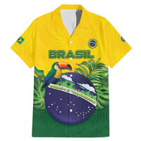 Personalized Brazil Family Matching Mermaid Dress and Hawaiian Shirt Toco Toucan Tropical Vibes - Wonder Print Shop