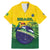 Personalized Brazil Family Matching Mermaid Dress and Hawaiian Shirt Toco Toucan Tropical Vibes - Wonder Print Shop