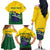 Personalized Brazil Family Matching Off The Shoulder Long Sleeve Dress and Hawaiian Shirt Toco Toucan Tropical Vibes - Wonder Print Shop