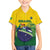 Personalized Brazil Family Matching Off The Shoulder Long Sleeve Dress and Hawaiian Shirt Toco Toucan Tropical Vibes - Wonder Print Shop