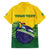 Personalized Brazil Family Matching Off Shoulder Maxi Dress and Hawaiian Shirt Toco Toucan Tropical Vibes - Wonder Print Shop