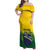 Personalized Brazil Family Matching Off Shoulder Maxi Dress and Hawaiian Shirt Toco Toucan Tropical Vibes - Wonder Print Shop