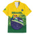 Personalized Brazil Family Matching Off Shoulder Short Dress and Hawaiian Shirt Toco Toucan Tropical Vibes - Wonder Print Shop