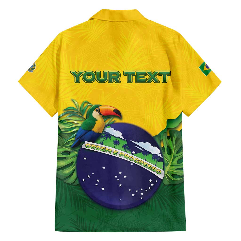 Personalized Brazil Family Matching Summer Maxi Dress and Hawaiian Shirt Toco Toucan Tropical Vibes - Wonder Print Shop