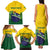 Personalized Brazil Family Matching Tank Maxi Dress and Hawaiian Shirt Toco Toucan Tropical Vibes - Wonder Print Shop