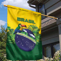 Brazil Garden Flag Toco Toucan Tropical Vibes - Wonder Print Shop