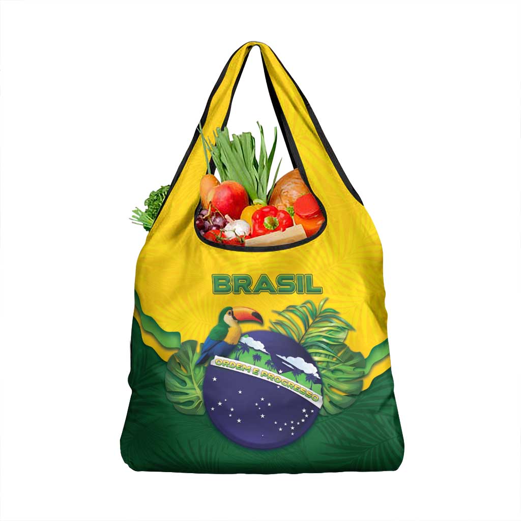 Brazil Grocery Bag Toco Toucan Tropical Vibes - Wonder Print Shop