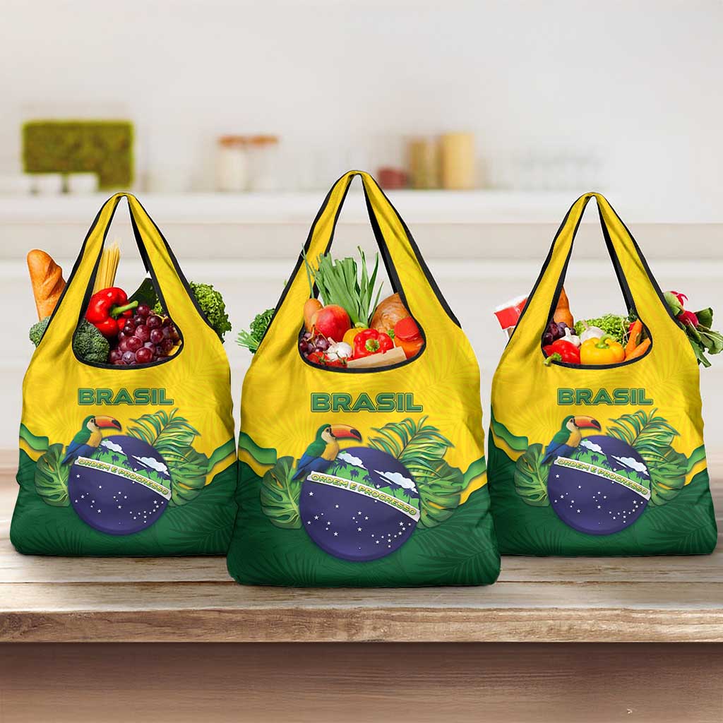 Brazil Grocery Bag Toco Toucan Tropical Vibes - Wonder Print Shop