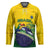 Personalized Brazil Hockey Jersey Toco Toucan Tropical Vibes - Wonder Print Shop