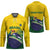 Personalized Brazil Hockey Jersey Toco Toucan Tropical Vibes - Wonder Print Shop