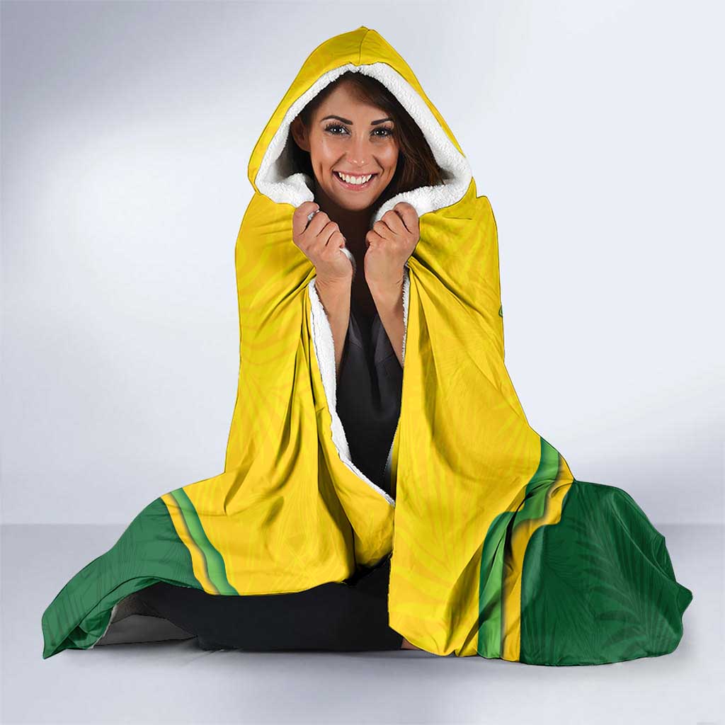 Brazil Hooded Blanket Toco Toucan Tropical Vibes - Wonder Print Shop