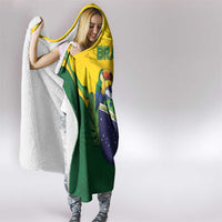 Brazil Hooded Blanket Toco Toucan Tropical Vibes - Wonder Print Shop
