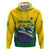 Personalized Brazil Hoodie Toco Toucan Tropical Vibes - Wonder Print Shop