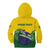Personalized Brazil Kid Hoodie Toco Toucan Tropical Vibes - Wonder Print Shop