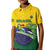 Personalized Brazil Kid Polo Shirt Toco Toucan Tropical Vibes - Wonder Print Shop