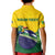 Personalized Brazil Kid Polo Shirt Toco Toucan Tropical Vibes - Wonder Print Shop