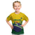 Personalized Brazil Kid T Shirt Toco Toucan Tropical Vibes - Wonder Print Shop