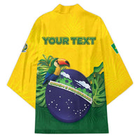 Personalized Brazil Kimono Toco Toucan Tropical Vibes - Wonder Print Shop