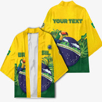 Personalized Brazil Kimono Toco Toucan Tropical Vibes - Wonder Print Shop