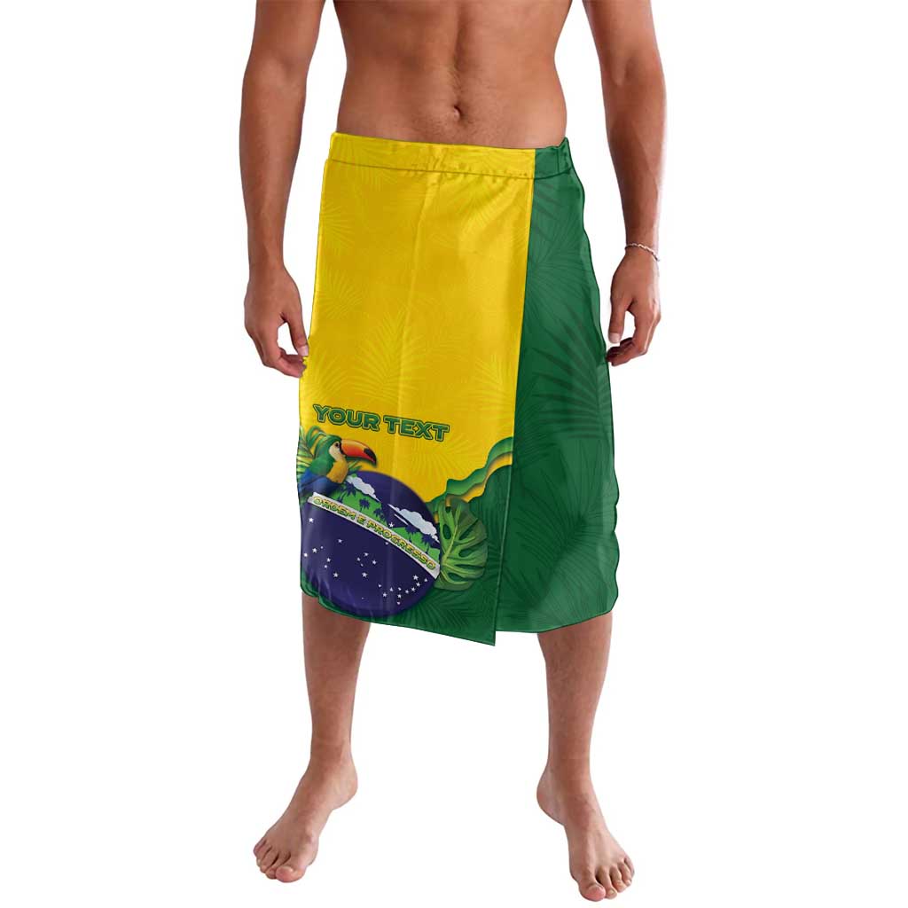 Personalized Brazil Lavalava Toco Toucan Tropical Vibes - Wonder Print Shop