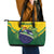 Brazil Leather Tote Bag Toco Toucan Tropical Vibes - Wonder Print Shop