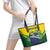 Brazil Leather Tote Bag Toco Toucan Tropical Vibes - Wonder Print Shop