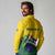 Personalized Brazil Long Sleeve Polo Shirt Toco Toucan Tropical Vibes - Wonder Print Shop