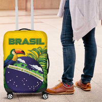 Brazil Luggage Cover Toco Toucan Tropical Vibes - Wonder Print Shop