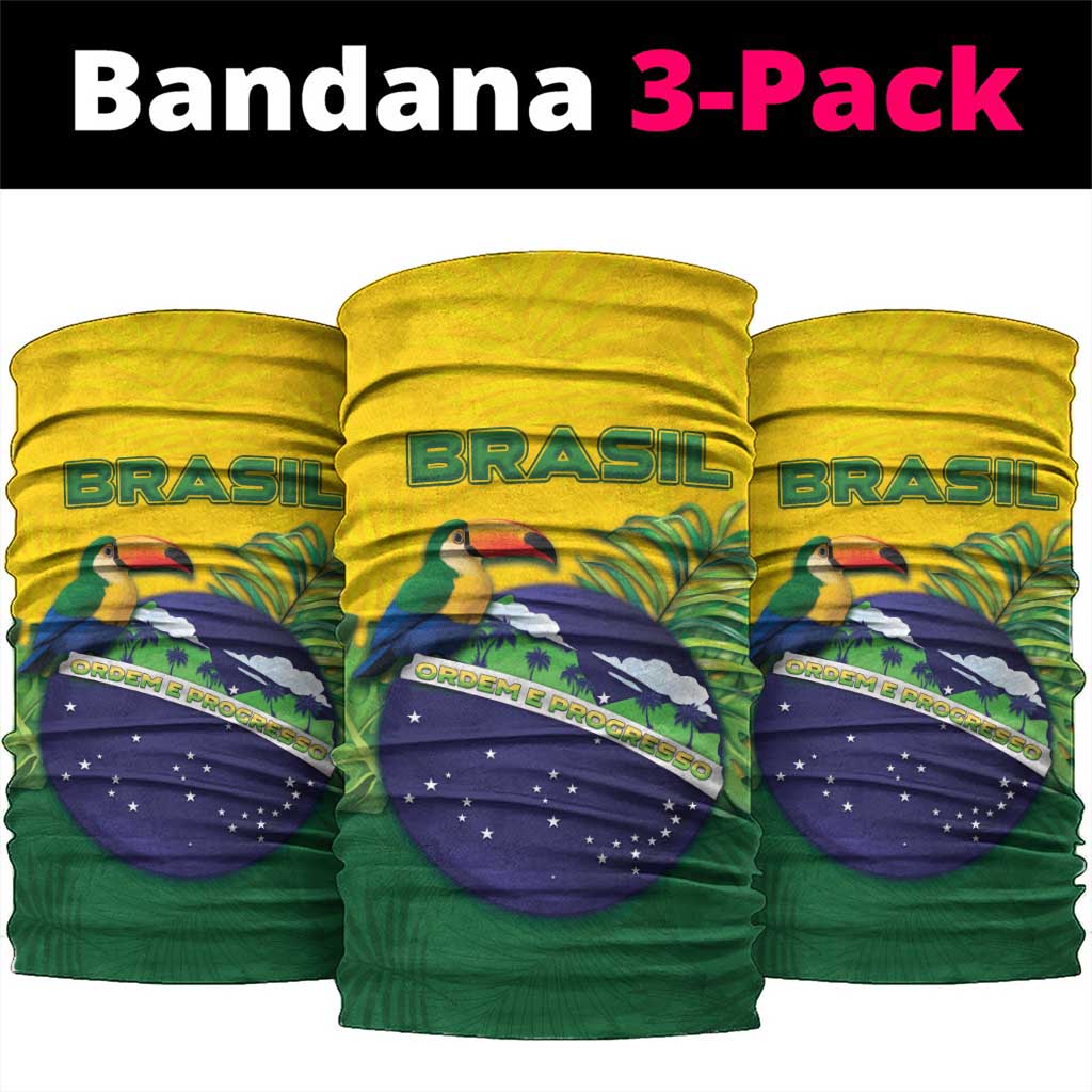 Brazil Neck Gaiter Toco Toucan Tropical Vibes - Wonder Print Shop