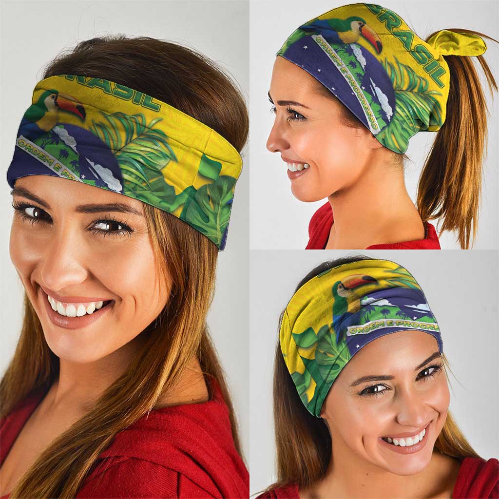 Brazil Neck Gaiter Toco Toucan Tropical Vibes - Wonder Print Shop