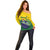 Personalized Brazil Off Shoulder Sweater Toco Toucan Tropical Vibes - Wonder Print Shop