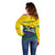 Personalized Brazil Off Shoulder Sweater Toco Toucan Tropical Vibes - Wonder Print Shop