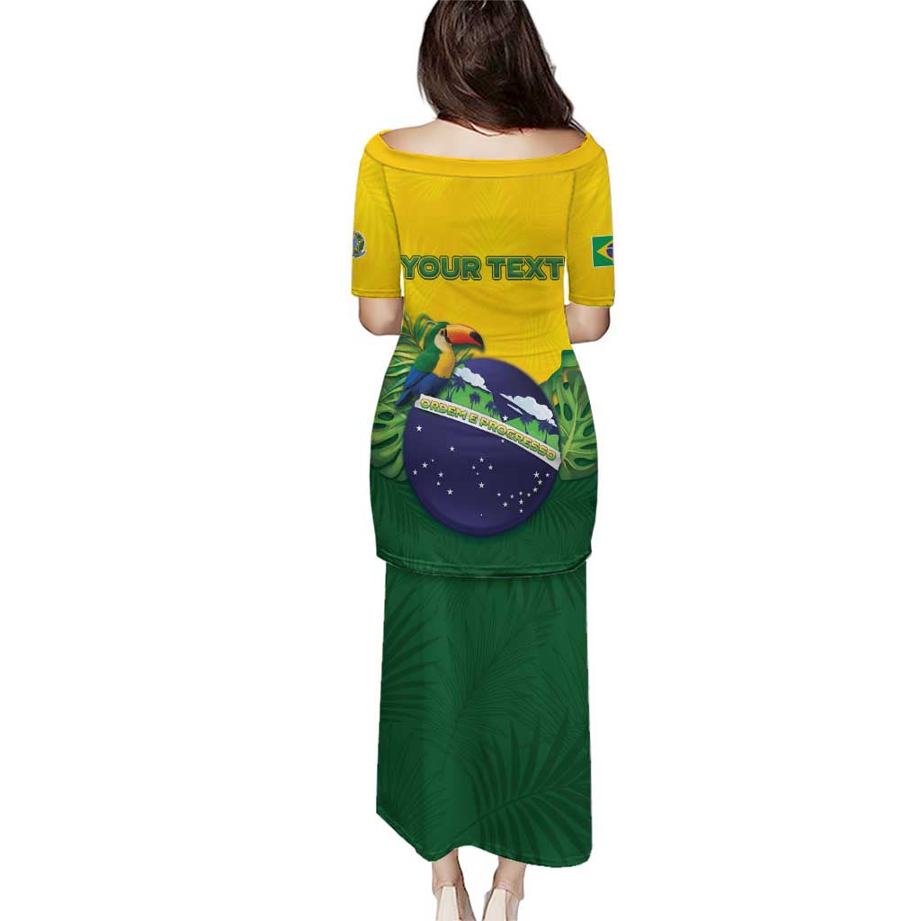 Personalized Brazil Puletasi Toco Toucan Tropical Vibes - Wonder Print Shop