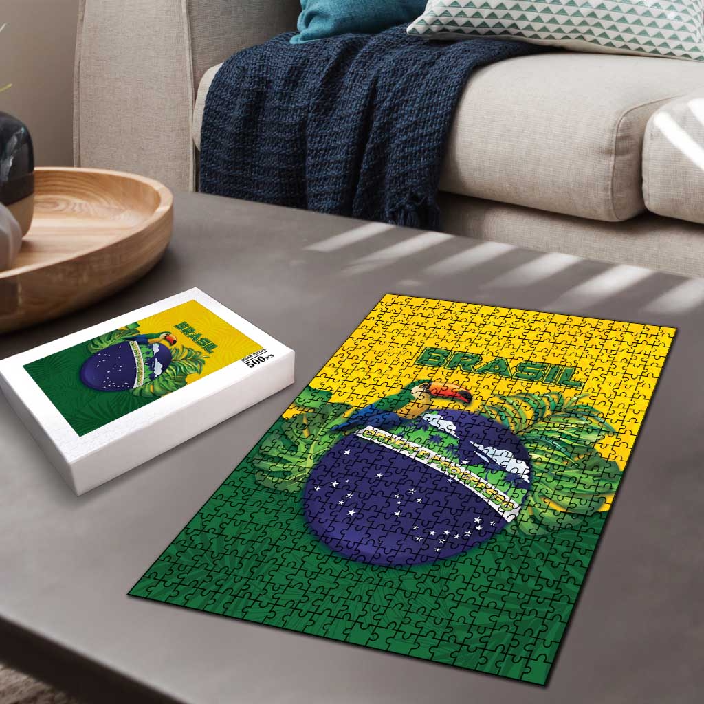 Brazil Puzzle Toco Toucan Tropical Vibes - Wonder Print Shop