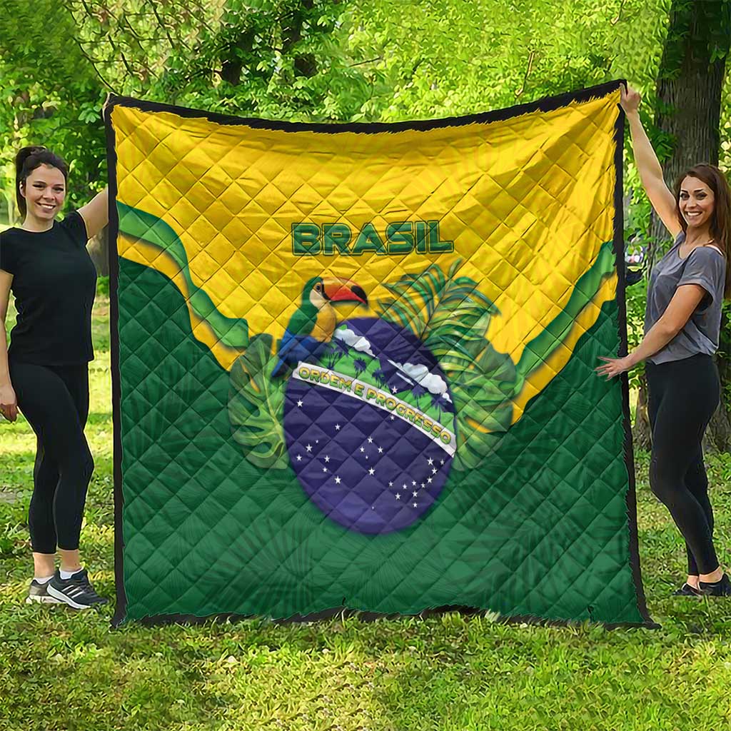 Brazil Quilt Toco Toucan Tropical Vibes - Wonder Print Shop