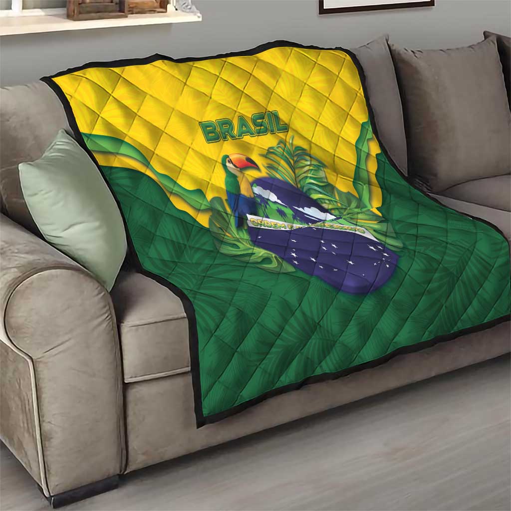 Brazil Quilt Toco Toucan Tropical Vibes - Wonder Print Shop