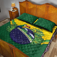 Brazil Quilt Bed Set Toco Toucan Tropical Vibes - Wonder Print Shop