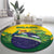 Brazil Round Carpet Toco Toucan Tropical Vibes - Wonder Print Shop