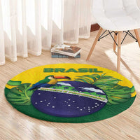 Brazil Round Carpet Toco Toucan Tropical Vibes - Wonder Print Shop