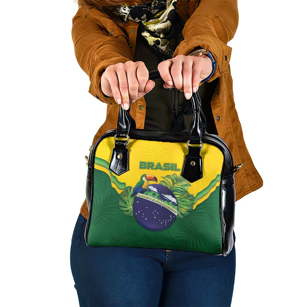 Brazil Shoulder Handbag Toco Toucan Tropical Vibes - Wonder Print Shop