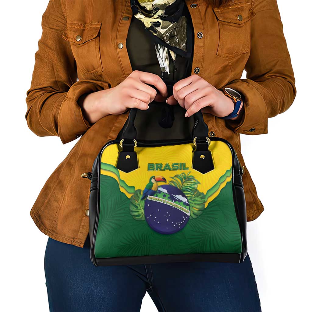Brazil Shoulder Handbag Toco Toucan Tropical Vibes - Wonder Print Shop