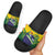 Brazil Slide Sandals Toco Toucan Tropical Vibes - Wonder Print Shop