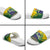 Brazil Slide Sandals Toco Toucan Tropical Vibes - Wonder Print Shop