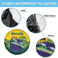 Brazil Spare Tire Cover Toco Toucan Tropical Vibes - Wonder Print Shop