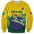 Personalized Brazil Sweatshirt Toco Toucan Tropical Vibes - Wonder Print Shop