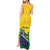Personalized Brazil Tank Maxi Dress Toco Toucan Tropical Vibes - Wonder Print Shop