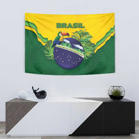 Brazil Tapestry Toco Toucan Tropical Vibes - Wonder Print Shop